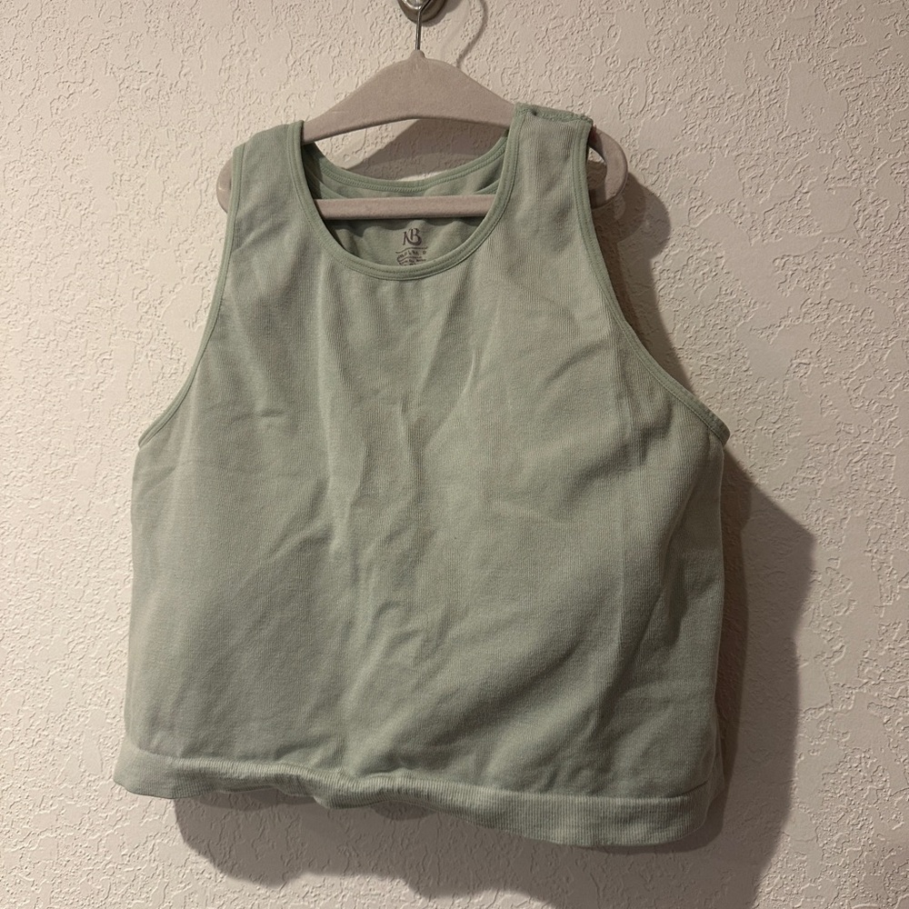 Kindred Bravely Mint Green Sublime® Bamboo Maternity & Nursing Longline Bra Top